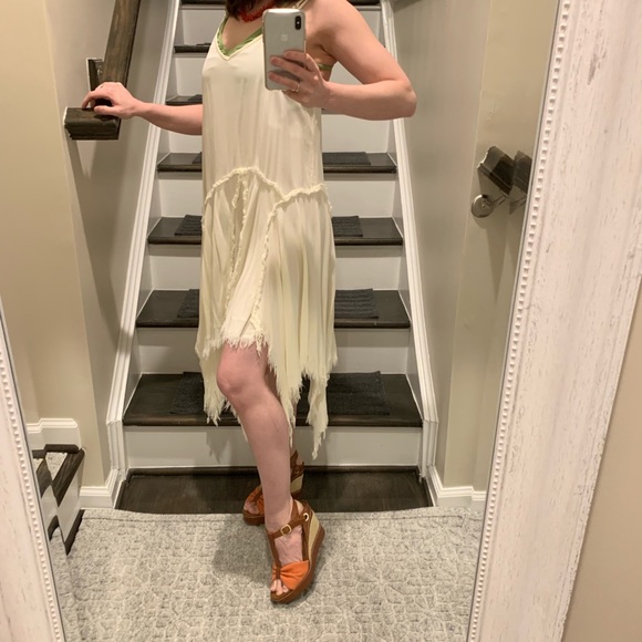 Free People Tattered Up Slip Dress - Picture 8 of 8